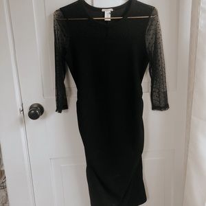 Black Maternity Dress